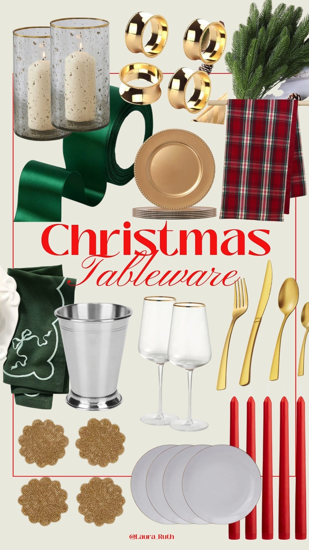 Christmas tableware finds for festive hosting 🎄🥂♥️ 
Timeless pieces that work just as well beyond December, think gold accents, classic glassware & elevated essentials for a beautiful table all season long 🎄🎁✨

#LTKhome #LTKuk #LTKfestive