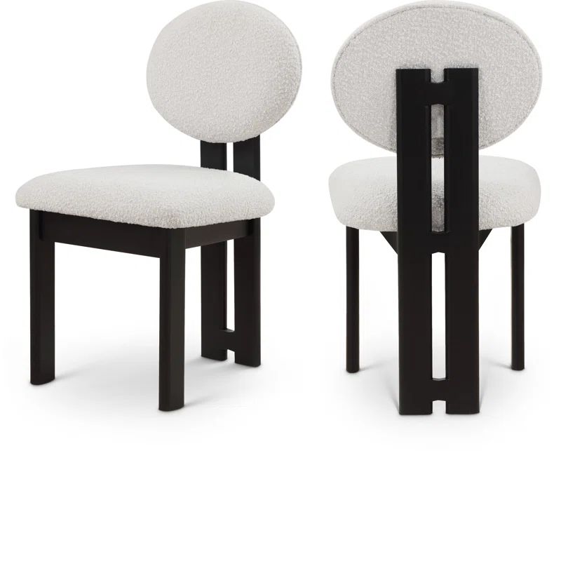 Napa Boucle Fabric Dining Chair | Wayfair North America
