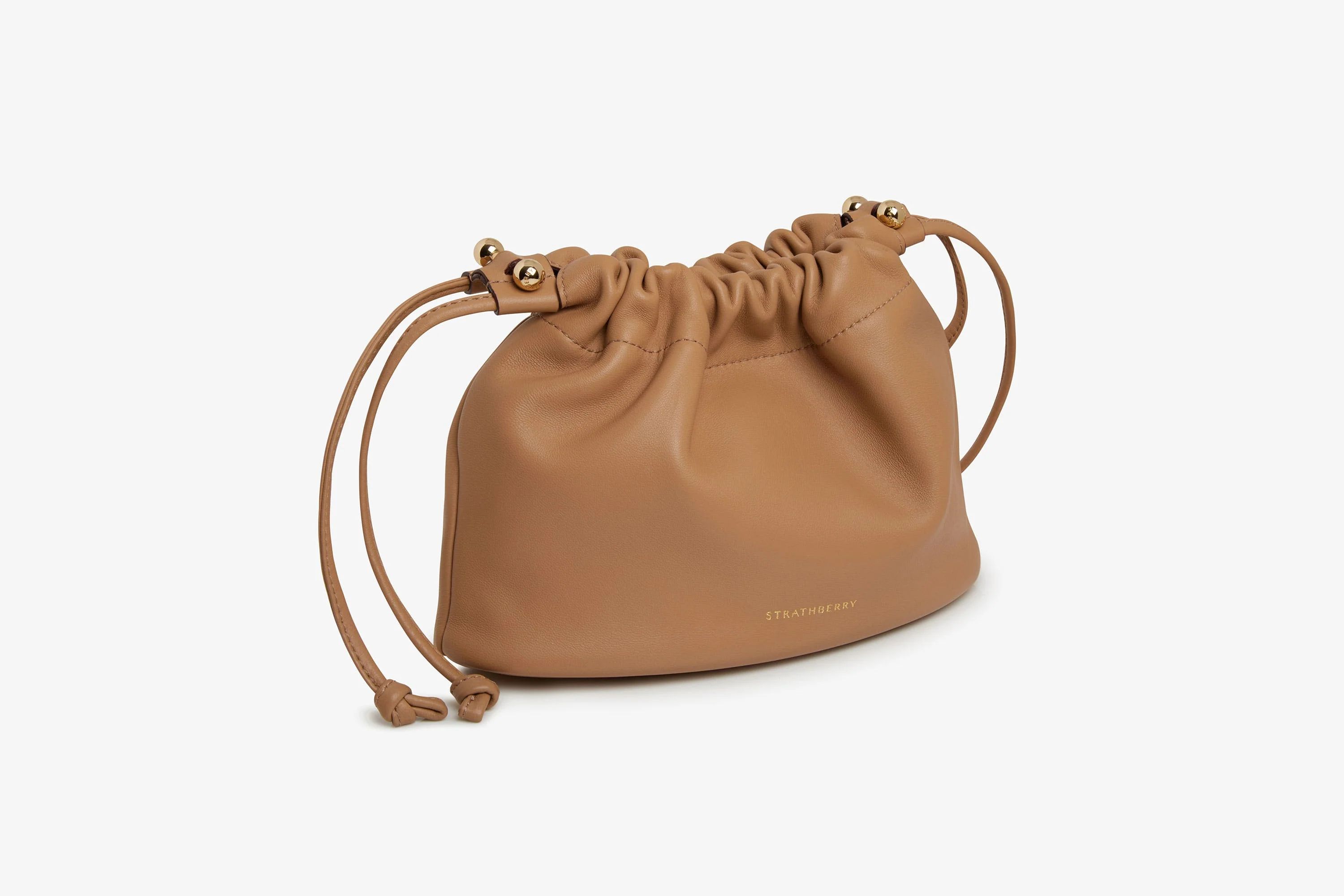 Strathberry - Charlotte Drawstring - Beige | Strathberry