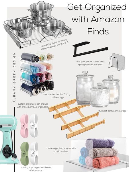 Amazon home organization items we use and would definitely buy again 

#LTKhome #LTKFind #LTKunder100