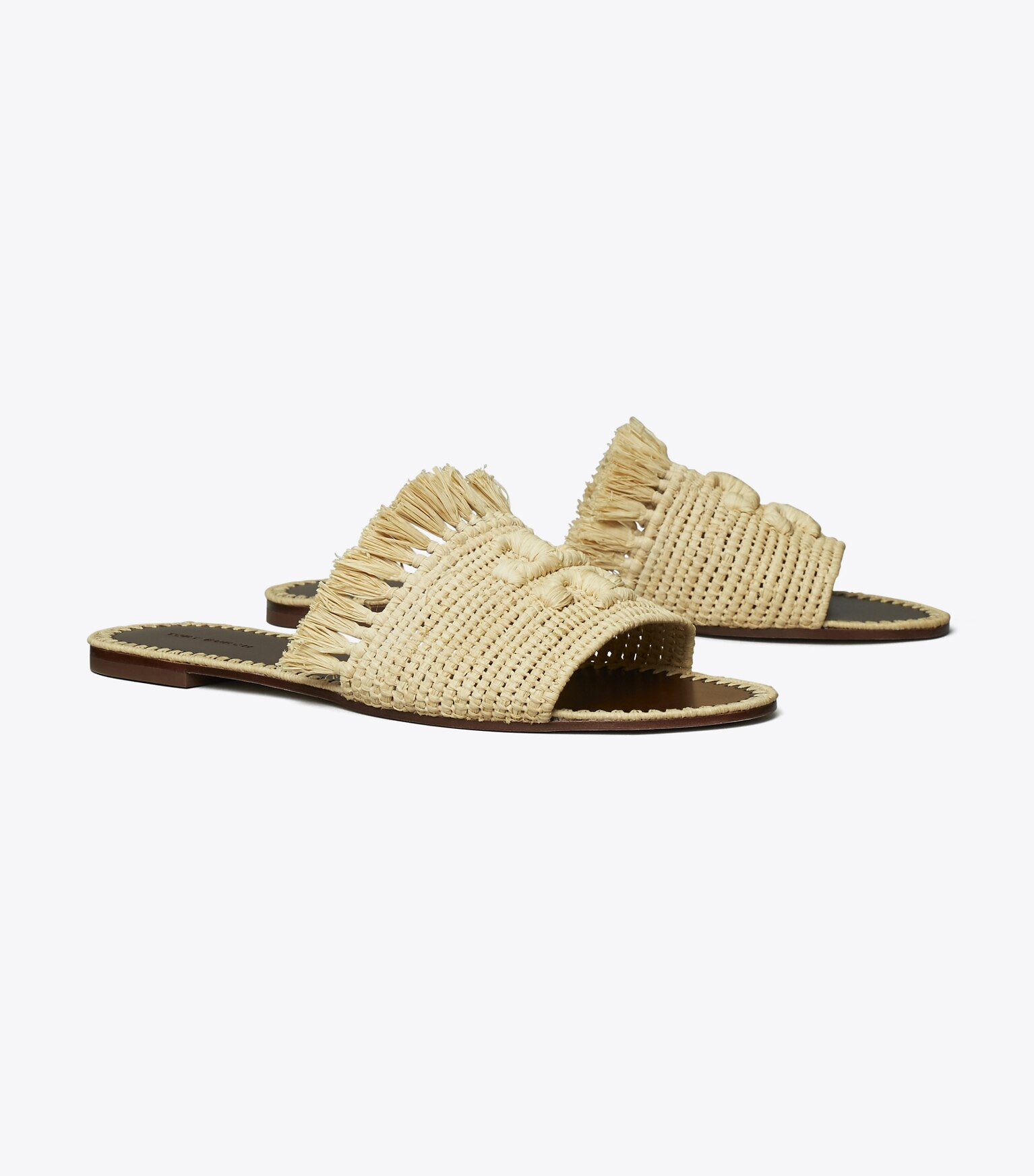 Eleanor Raffia Slide: Women's Designer Sandals | Tory Burch | Tory Burch (US)