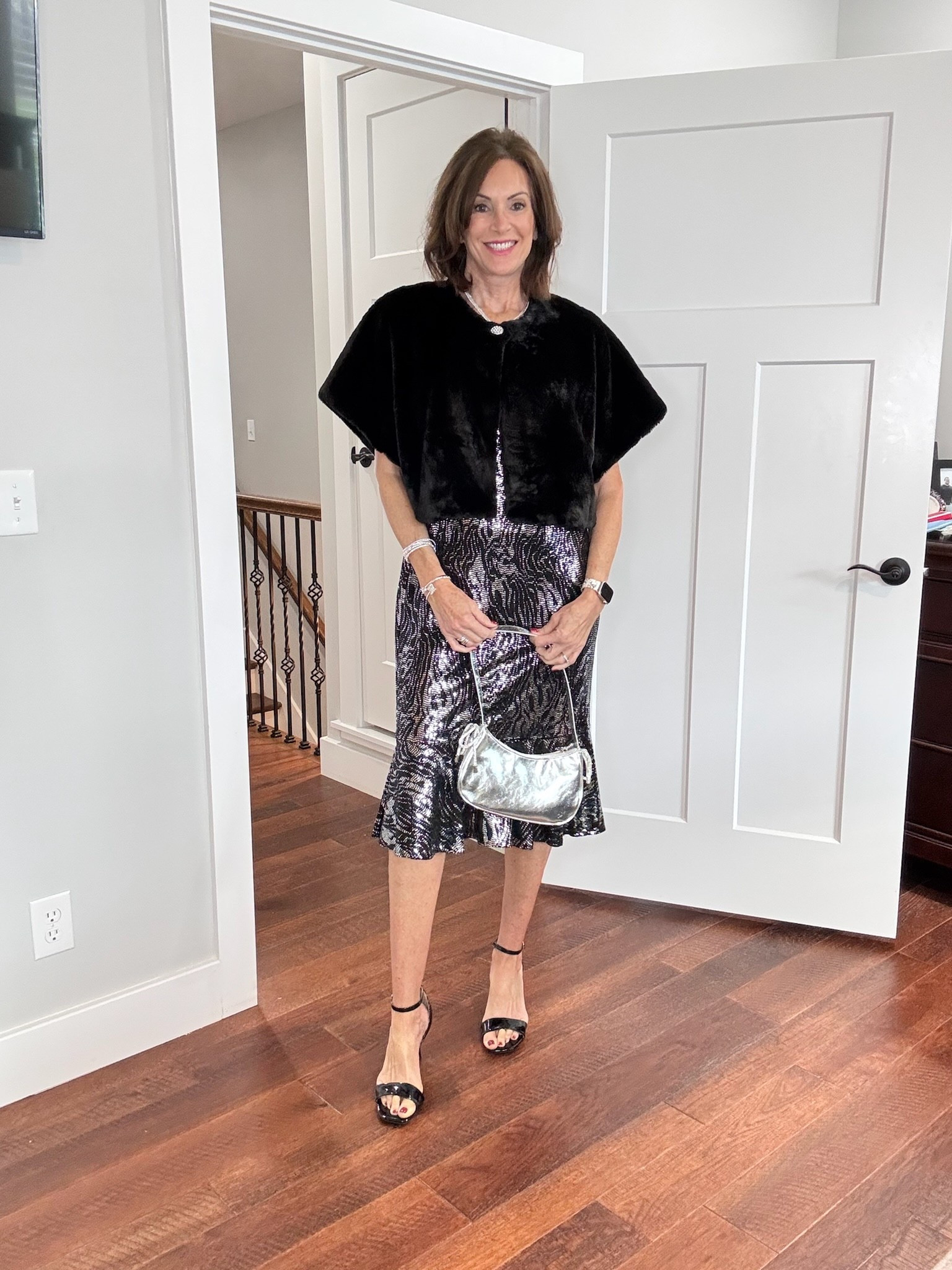 Little black dress for the holidays! Size 12 dress and size large fur cape

Women’s fashion, what to wear for, sale alert, fashion over 40, fashion over 50, fall outfit ideas, winter fashion, winter styles, winter outfits, winter outfit inspo, holiday styles, holiday outfits, holiday outfit inspo, holiday fashion, trending fashion, chic style




#LTKHoliday #LTKootd #LTKOver40