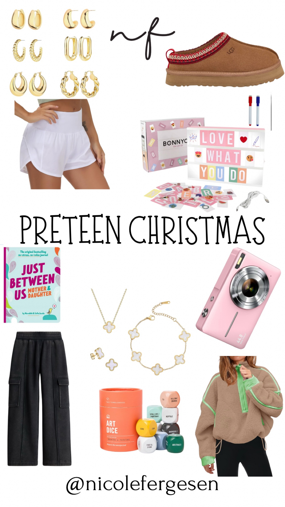 A preteen girl’s Christmas wish list! Limited sizes in the Ugg Tazz but the Amazon dupe (which is super good!) will be here in time! 

#LTKHoliday #LTKGiftGuide #LTKFindsUnder50