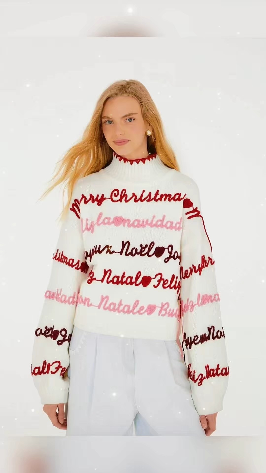 Farm Rio Holiday Sweater | Tropical Festive Knit

A festive Farm Rio sweater with a tropical twist — bold red, playful motifs, and joyful details that feel like a warm-weather holiday. Perfect for resort escapes, winter travel, or adding color and personality to seasonal dressing.

#LTKHoliday #LTKSeasonal #LTKGiftGuide