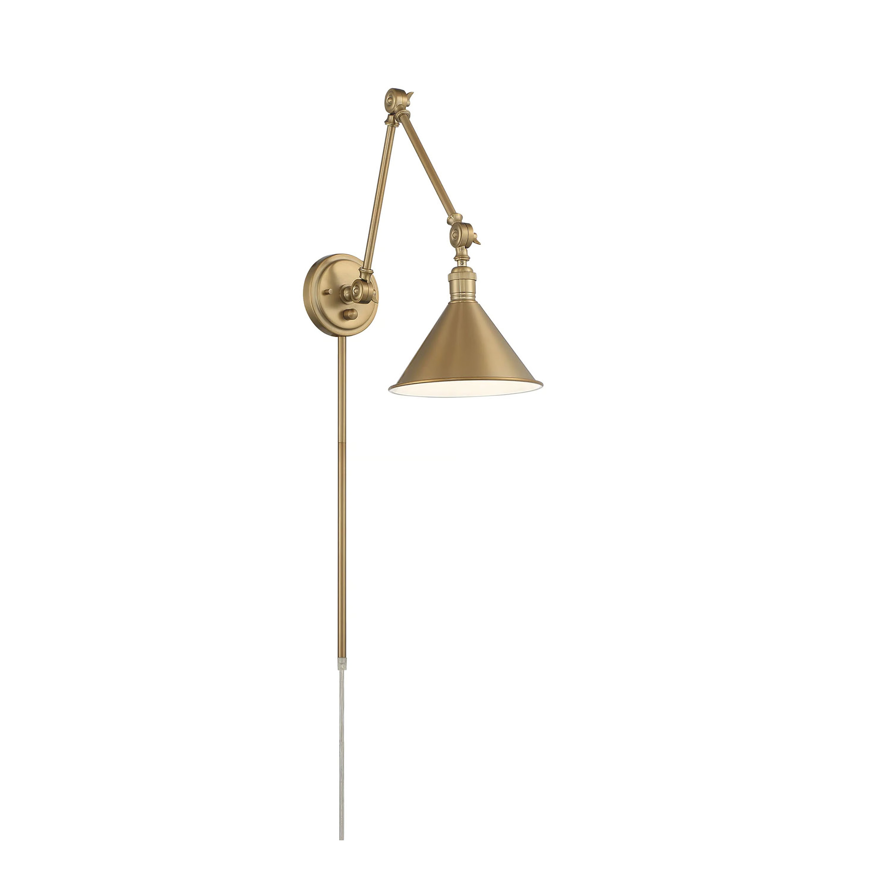 Ewan Aluminum Swing Arm Sconce | Wayfair North America
