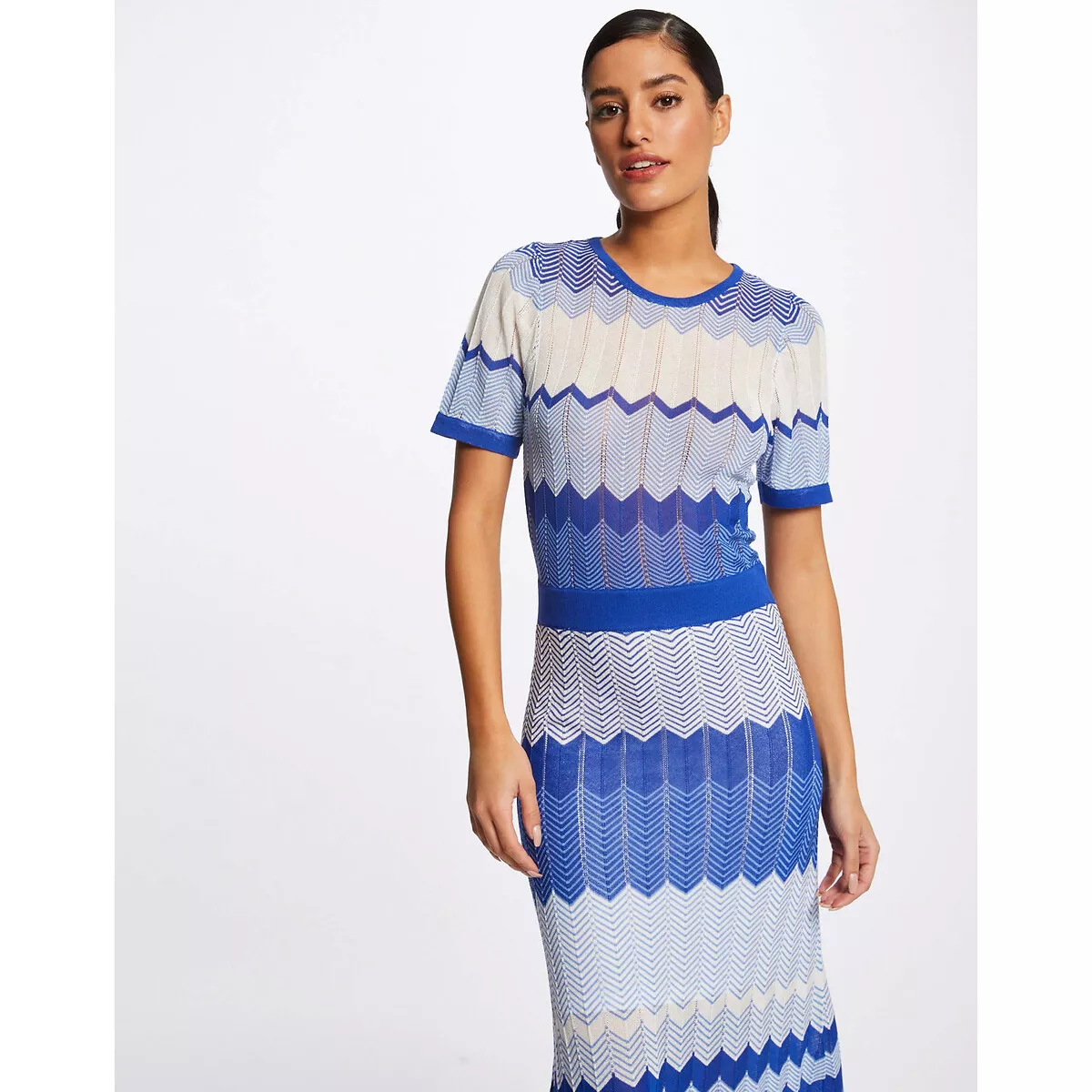 Chevron store jumper dress