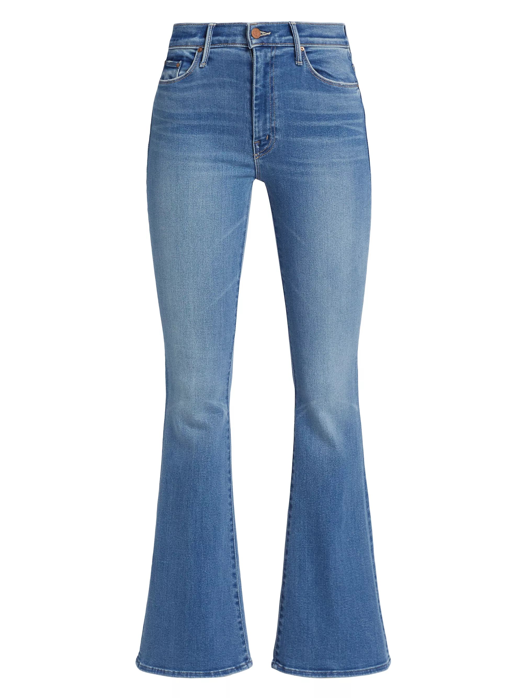 Shop Mother The Weekender Mid-Rise Bootcut Jeans | Saks Fifth Avenue | Saks Fifth Avenue
