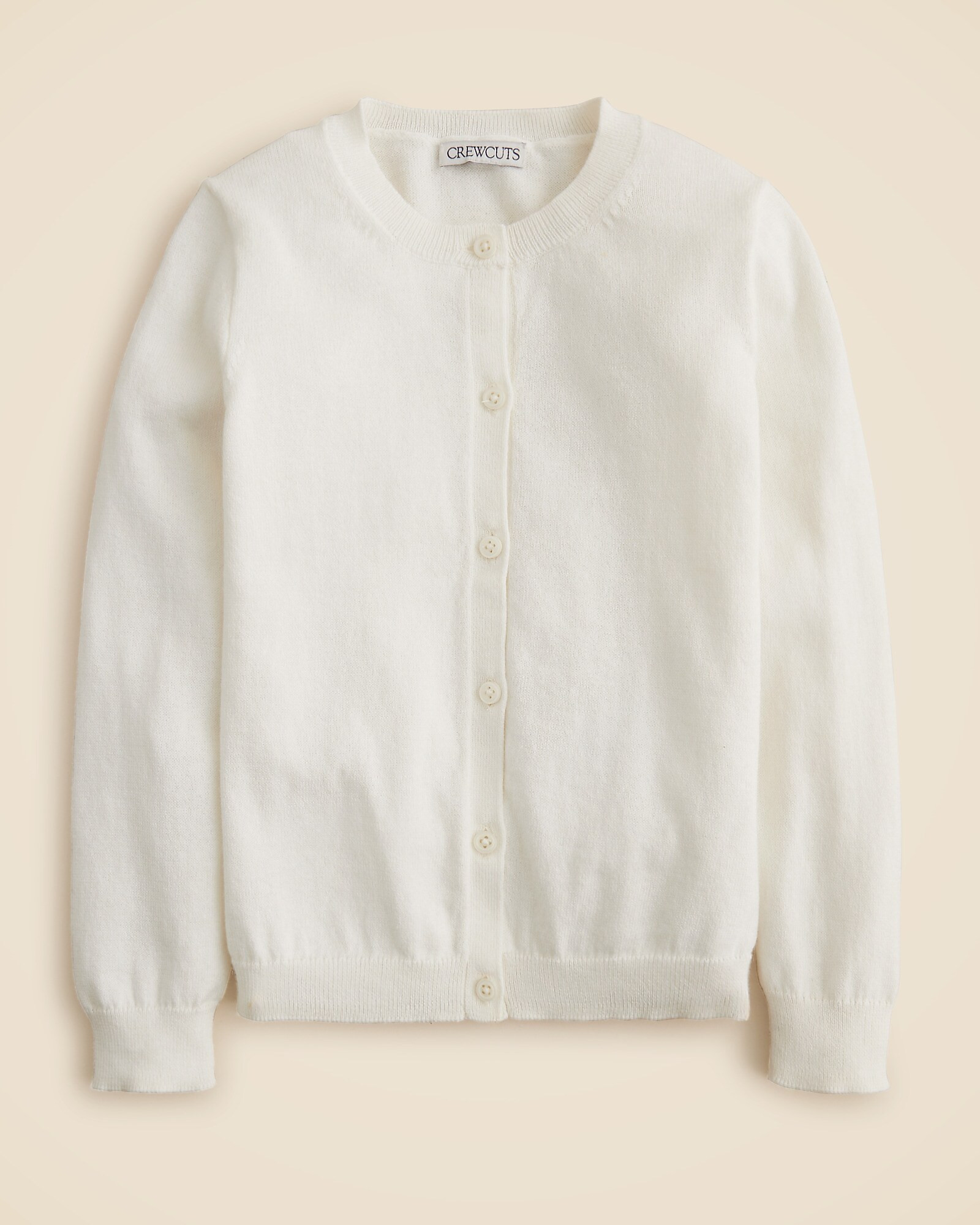 Girls' uniform cardigan in cotton | J. Crew US
