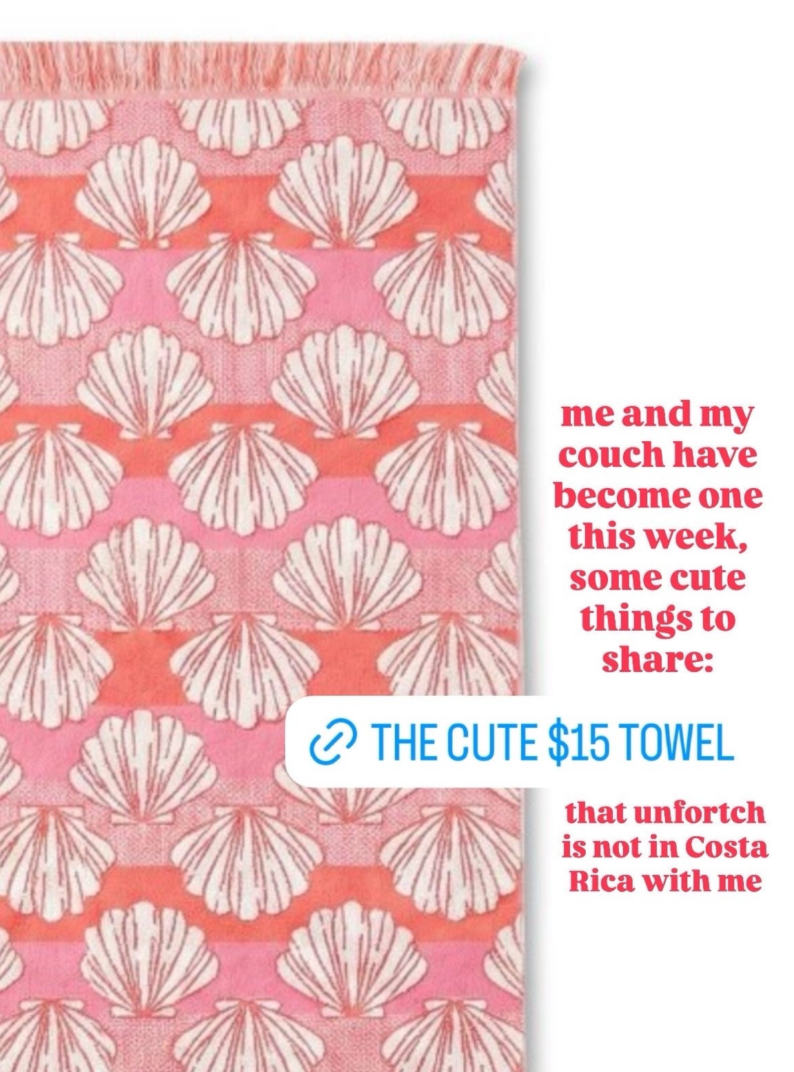 How Cute Is This Towel!? 🐚🩷🧡

#LTKdayinmylife #LTKSeasonal #LTKActive