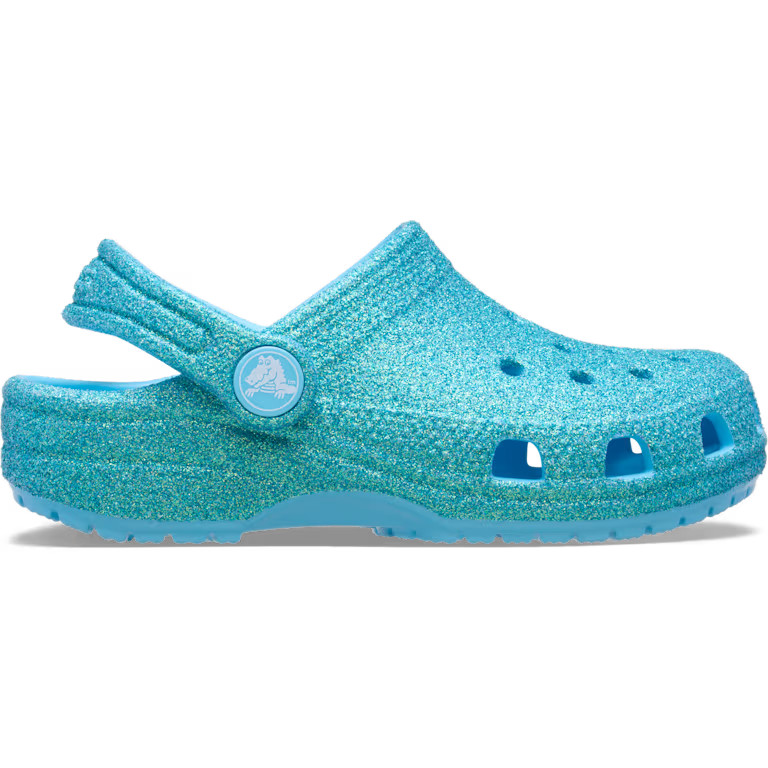 Toddler Classic Iridescent Glitter Clog | Crocs (US)