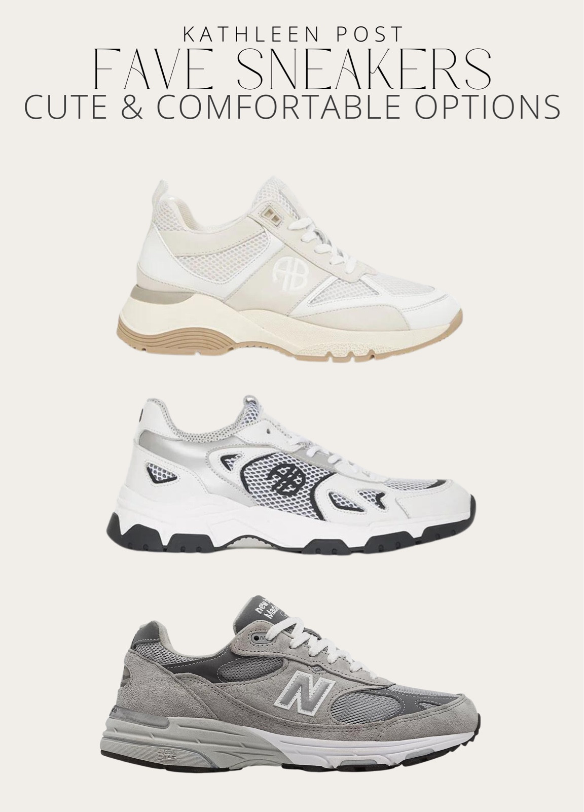 My favorite sneakers that are cute and comfortable! 
#kathleenpost #sneakers #shoes

#LTKshoecrush #LTKstyletip