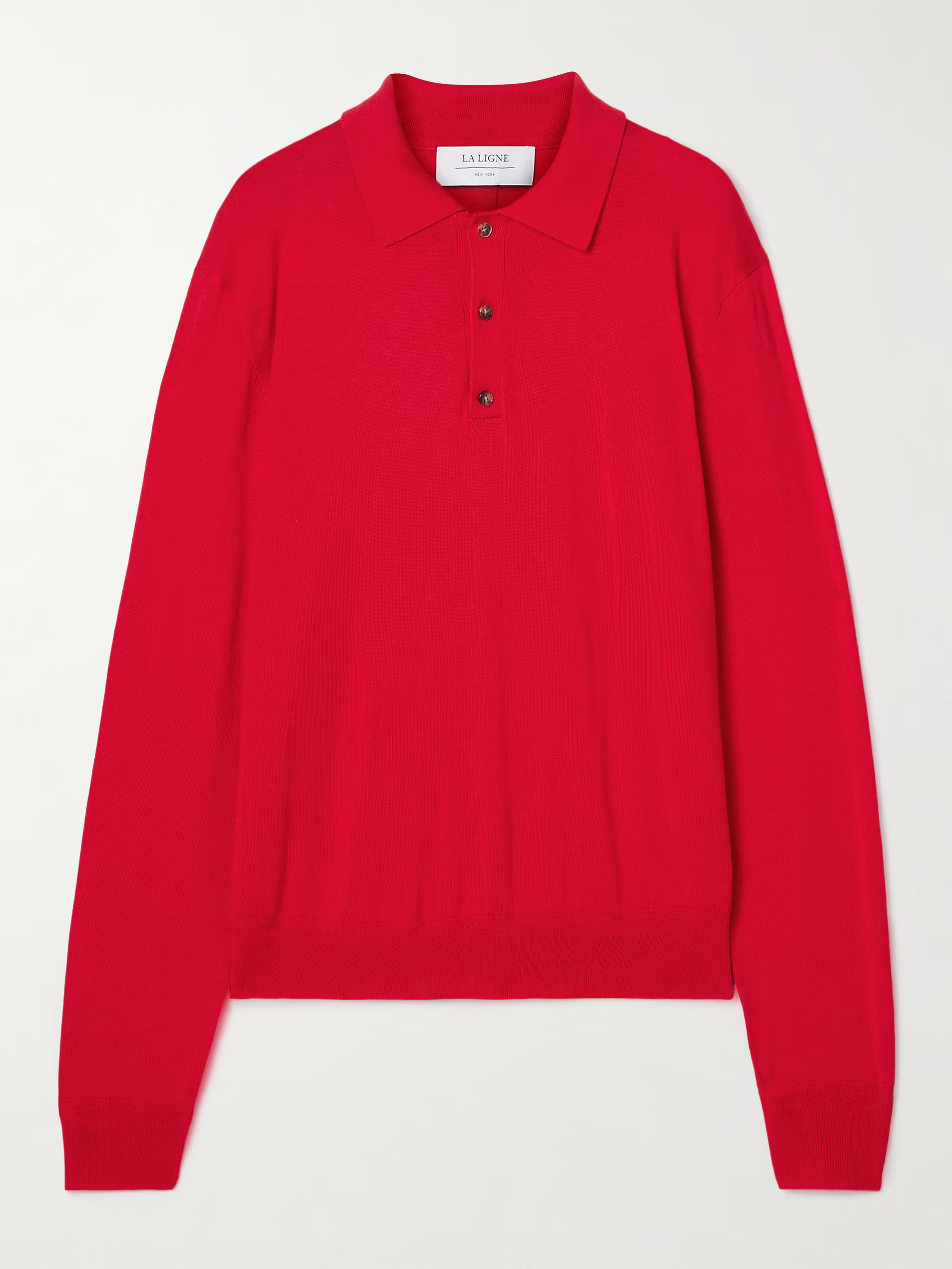 Ben oversized silk, wool and cashmere-blend polo sweater | NET-A-PORTER (UK & EU)