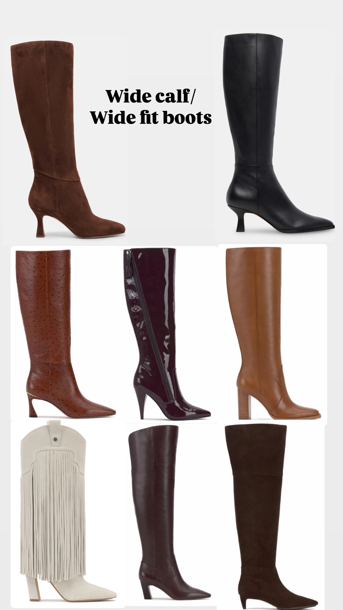 Tall boots for wide calf and wide foot girls! Fall and winter tall boots. 

#LTKShoeCrush #LTKStyleTip #LTKSaleAlert