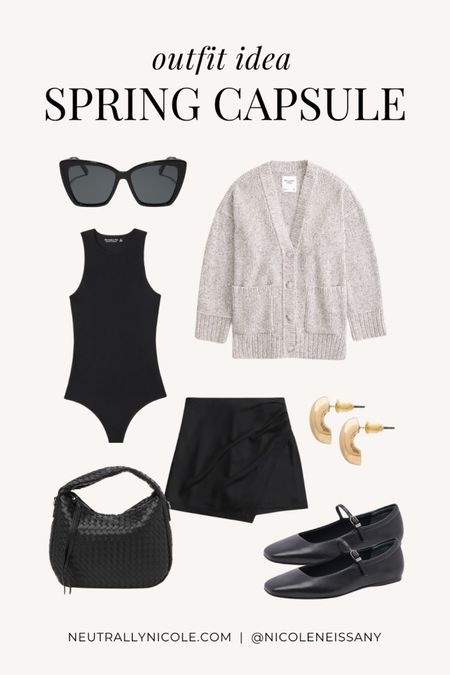 Spring capsule wardrobe outfit idea

// spring outfit, spring outfits, capsule wardrobe spring, spring fashion trends 2024, spring trends 2024, casual outfit, brunch outfit, date night outfit, school outfit, work outfit, office outfit, bodysuit, sleeveless bodysuit, cardigan sweater, black skort, black skirt, ballet flats, spring shoes, spring shoe trends, woven handbag, gold teardrop earrings, cat eye sunglasses, Abercrombie, Dolce Vita, DIFF eyewear, Amazon fashion, Lulus, neutral outfit, neutral fashion, neutral style, Nicole Neissany, Neutrally Nicole, neutrallynicole.com (3.7)

#LTKstyletip #LTKshoecrush #LTKfindsunder100 #LTKSeasonal #LTKSpringSale #LTKfindsunder50 #LTKtravel #LTKparties #LTKitbag #LTKsalealert