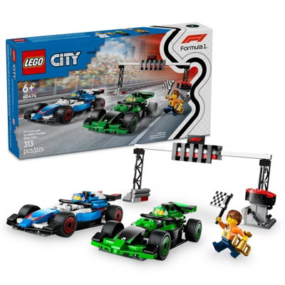 LEGO City F1 Grid with VCARB & Sauber Race Cars Toy 60474 | Target