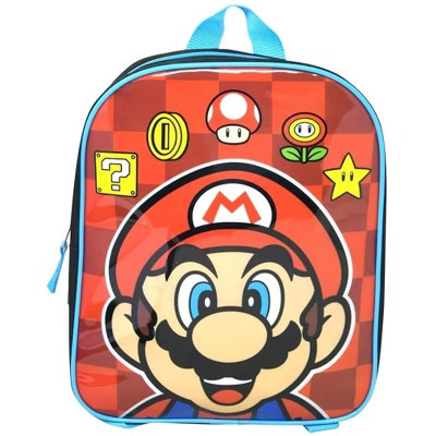 Mario 11" Mini Red Backpack for Kids School | Target