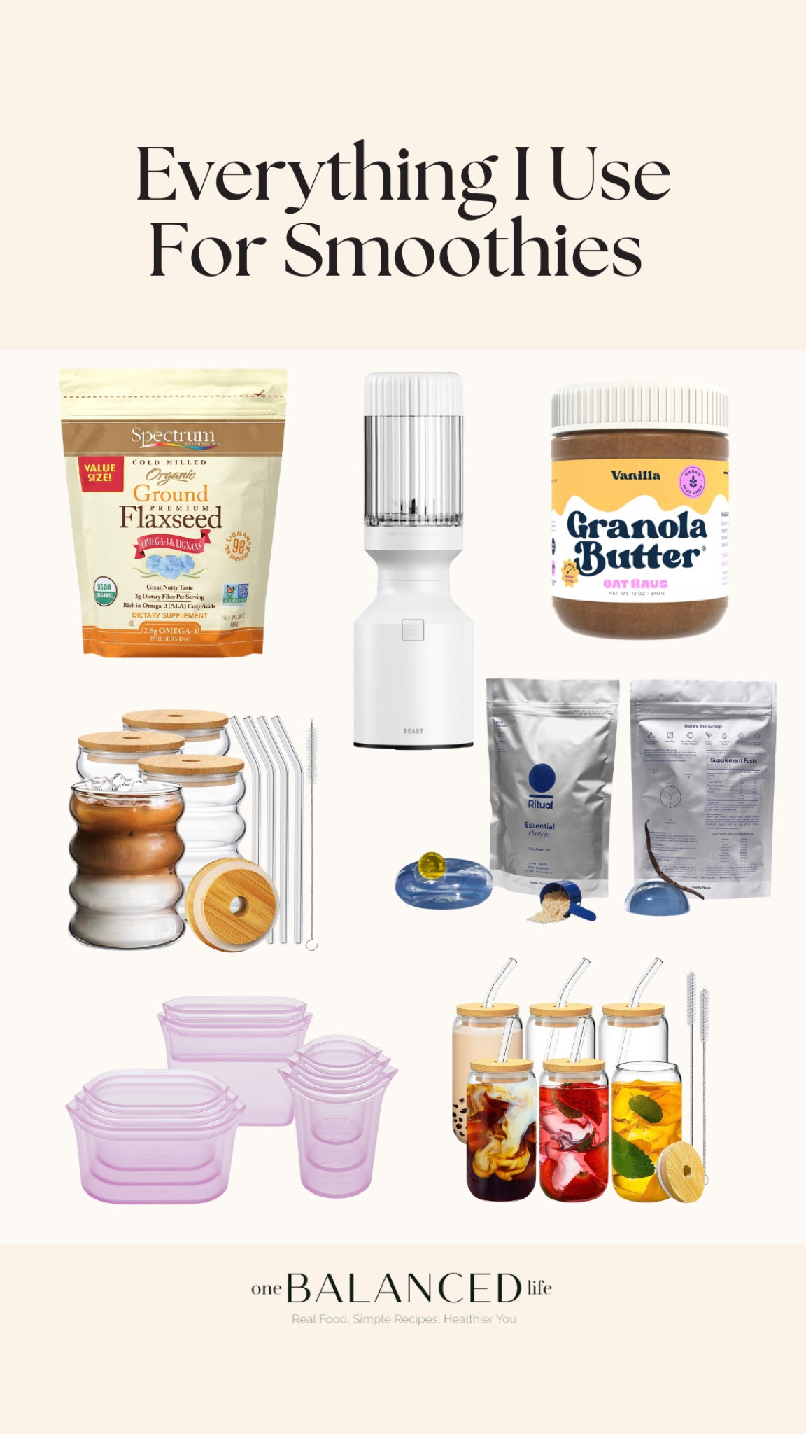 Everything I used for smoothies! 🥤

#LTKFindsUnder50 #LTKFamily #LTKHome