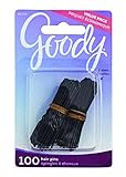 Goody Styling Essentials Styling Black Hair Pins, 100 Count | Amazon (US)