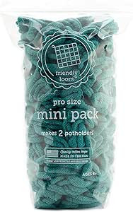Harrisville Designs Friendly Loom Potholder Cotton Loops 10 Inch Pro Size Loops Make 2 Potholders... | Amazon (US)