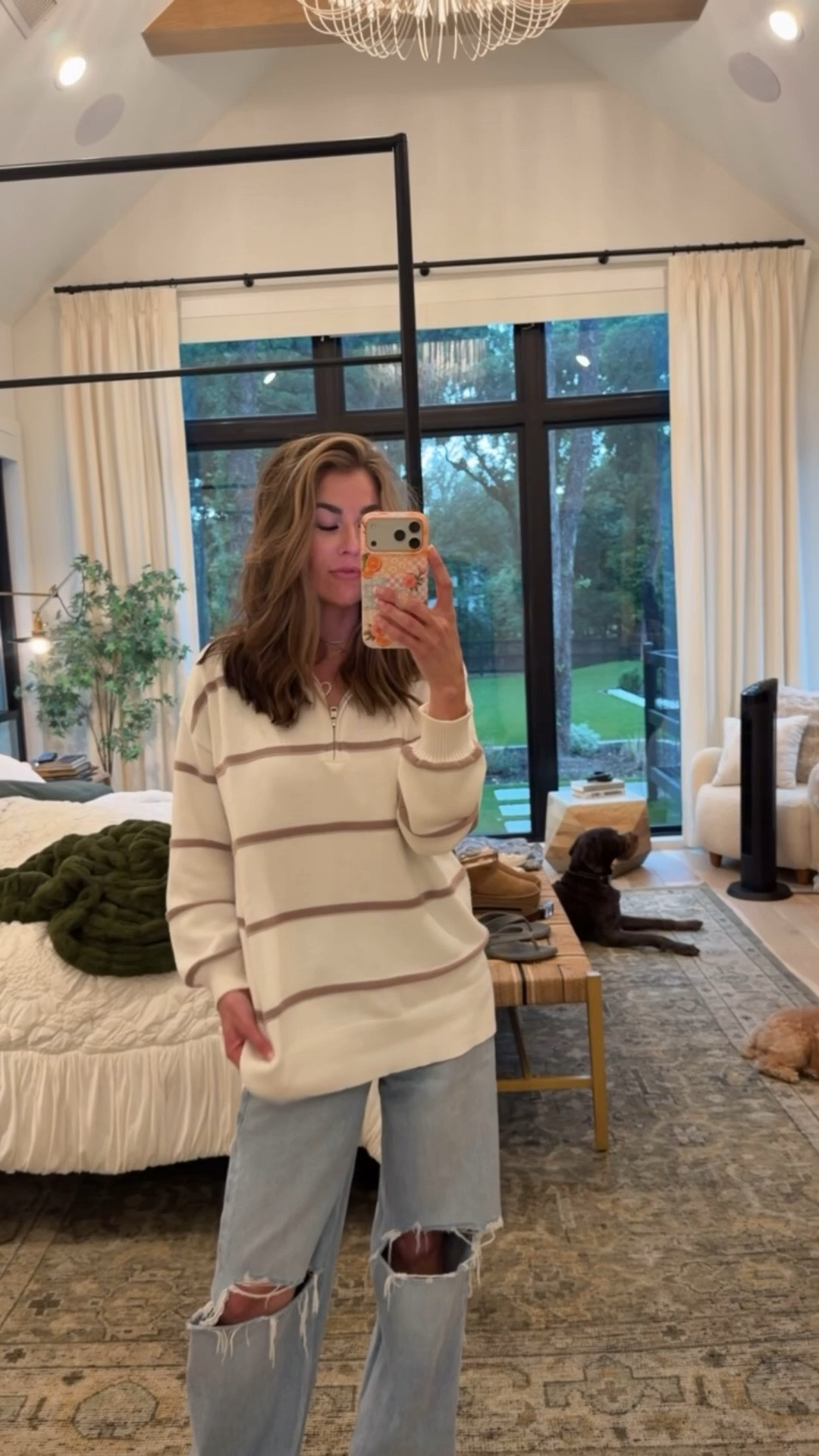 my favorite sweater of all time!! size small.. I would size down if you wanted a more fitted option. use code : AMBER for 35% off

#LTKootd #LTKmomlife #LTKSaleAlert
