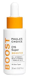 Paula's Choice BOOST C15 Super Booster, 15% Vitamin C with Vitamin E & Ferulic Acid, Skin Brighte... | Amazon (US)