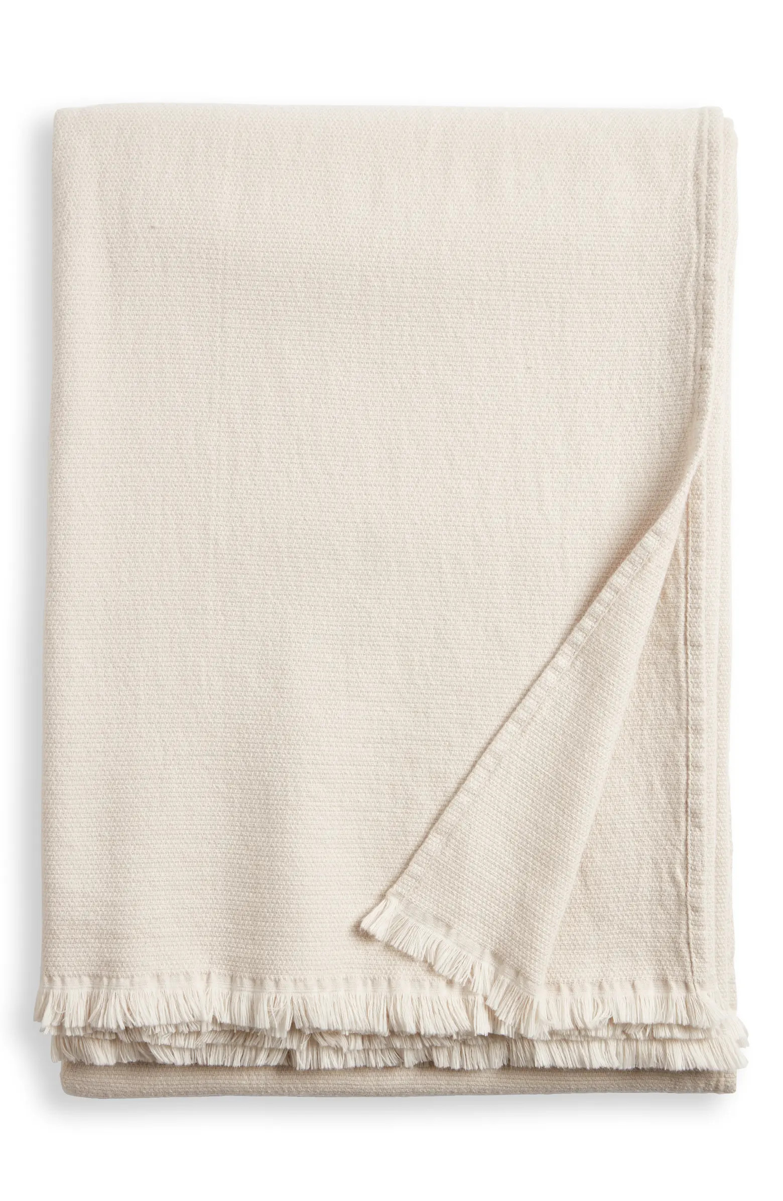 Nordstrom Cotton & Wool Bed Blanket | Nordstrom | Nordstrom