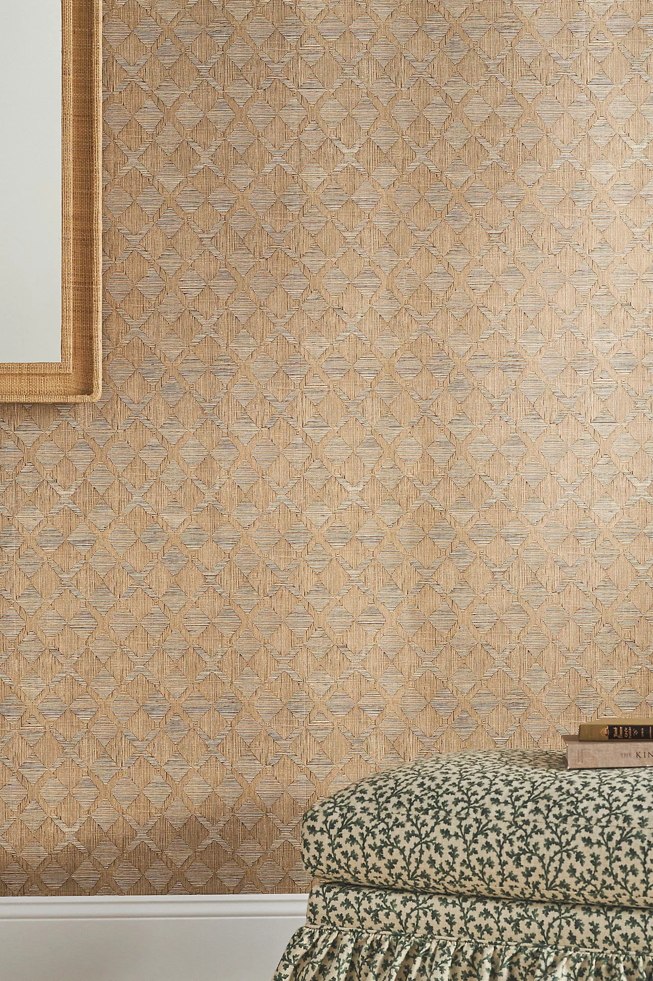 Jeremiah Brent Hoffman Sisal Peel-and-Stick Neutral Wallpaper | Anthropologie (US)