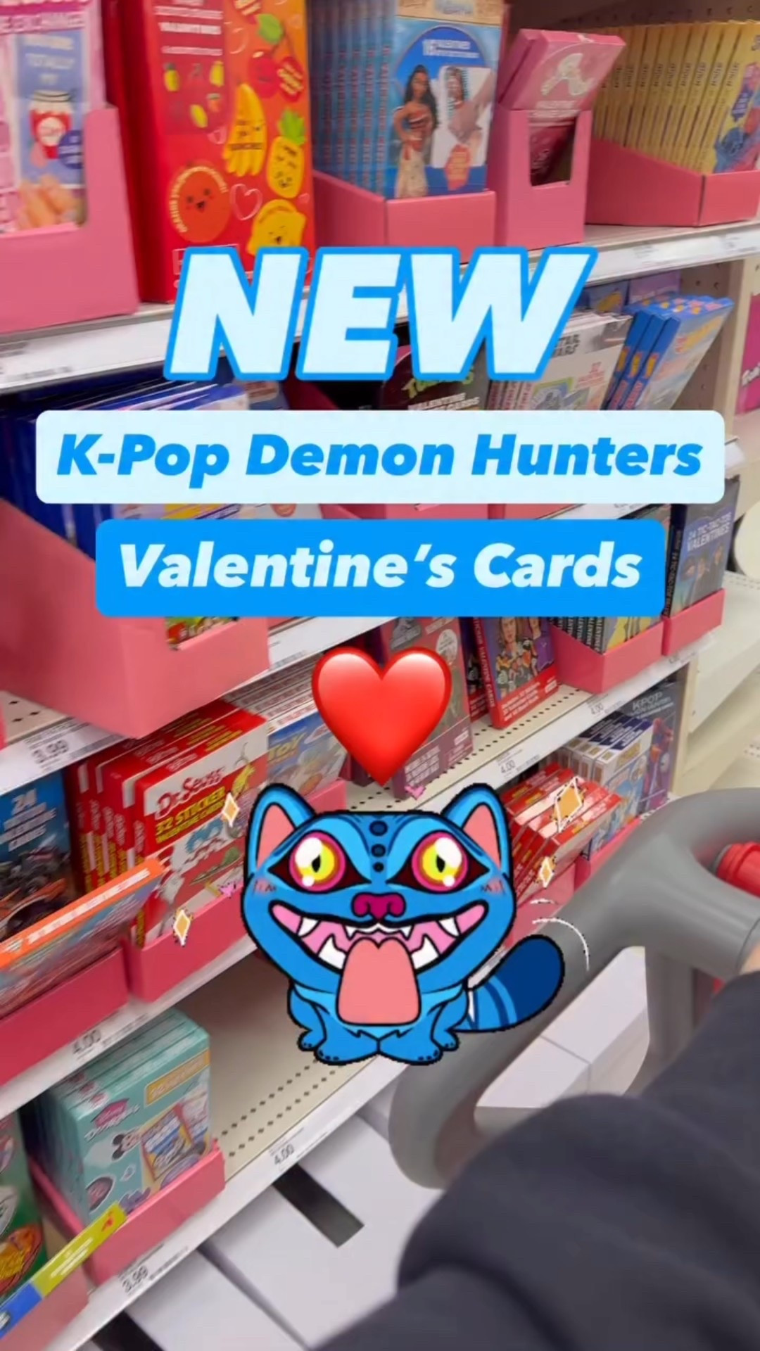 Y’all Hurry Over To Target ASAP….K-Pop Demon Hunters Valentine’s Cards are now available! ❤️ Stock was already low at our local store and we all know these will POPULAR!  Each box comes with 16 cards, 16 shaker stickers & 16 emblem seal stickers!  Check them out on your next Target run 🛒

* Cards - $3.99 


#target #viral #valentines #kpop #love

#LTKSeasonal #LTKmomlife #LTKKids