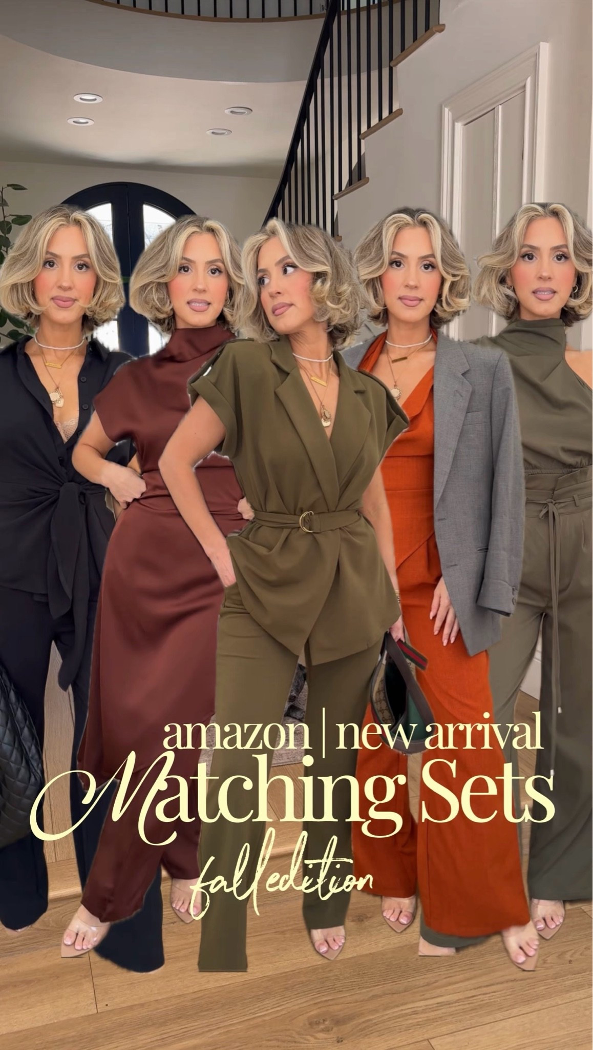 New arrival Amazon matching sets that are gonna be instant outfits this fall 🖤✨😎

Wearing a small in all of them + small in men’s blazer

#LTKgrwm #LTKU #LTKootd