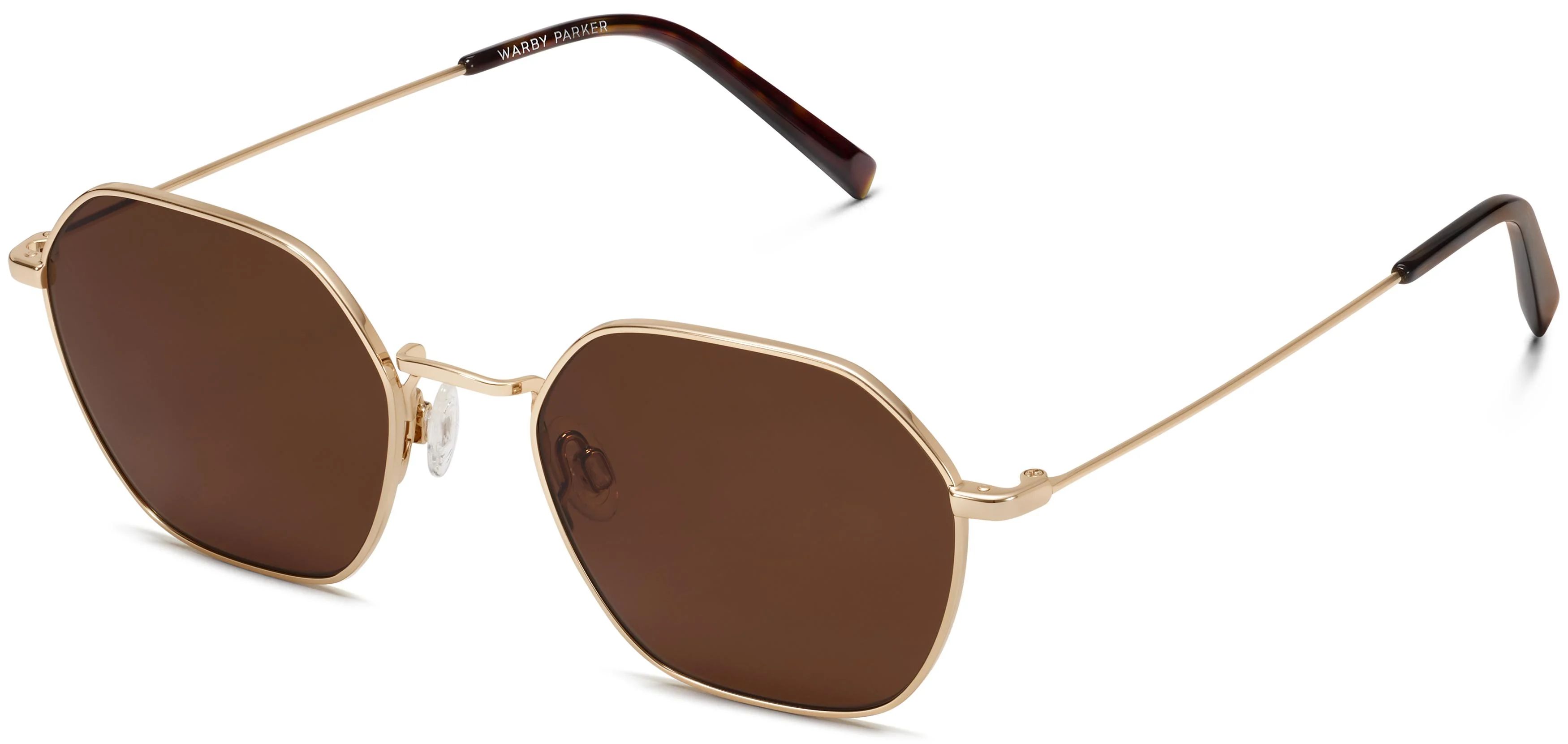 Merrick Sunglasses in Polished Gold | Warby Parker | Warby Parker (US)