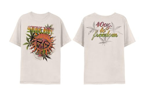 2Bhip Sublime T Shirt for Men & Women Back & Front Print 40 Natural Crew Neck Short Sleeve Tee - Band Tshirt | Amazon (US)