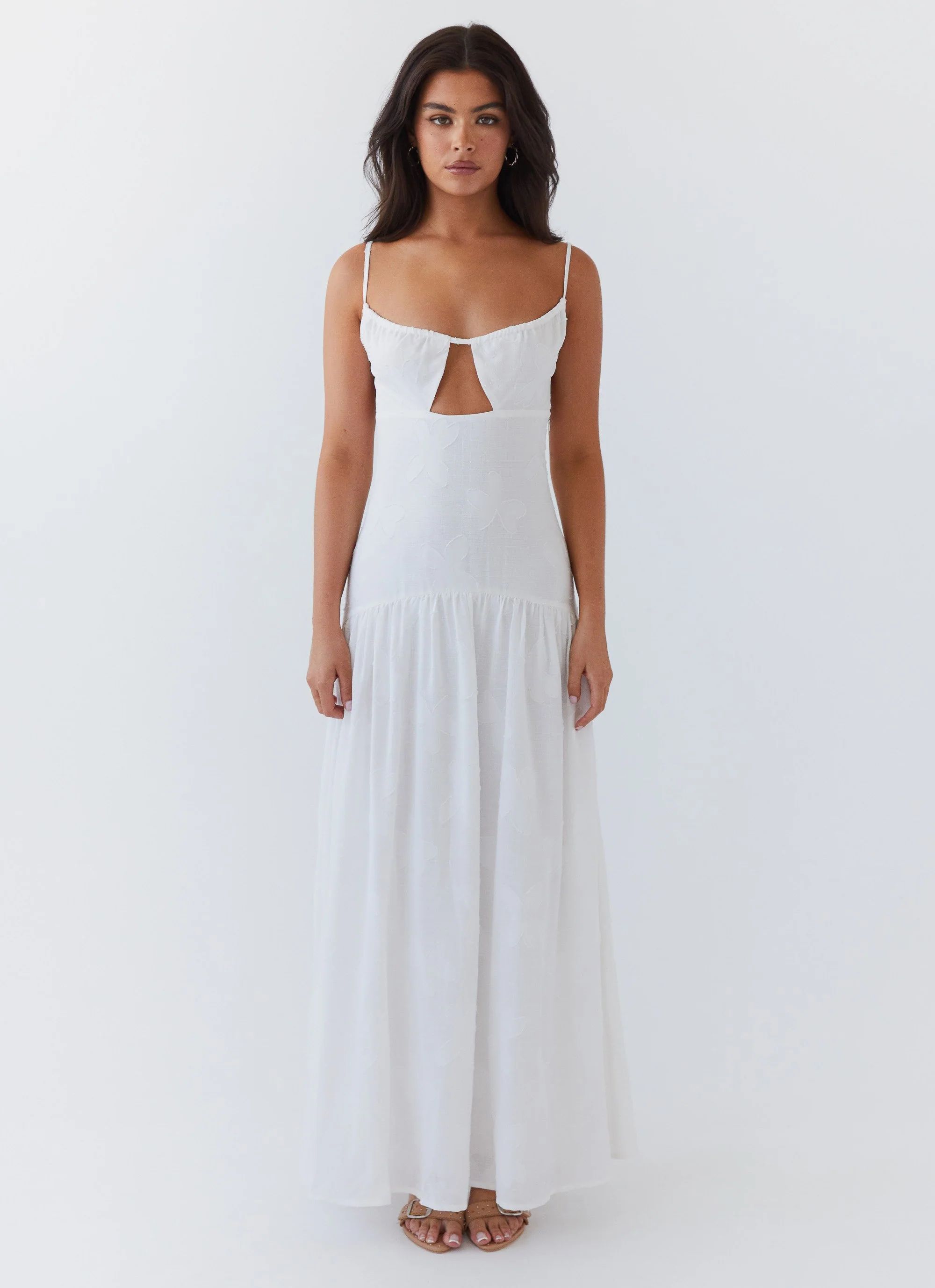 Myra Maxi Dress - White | Peppermayo (Global)