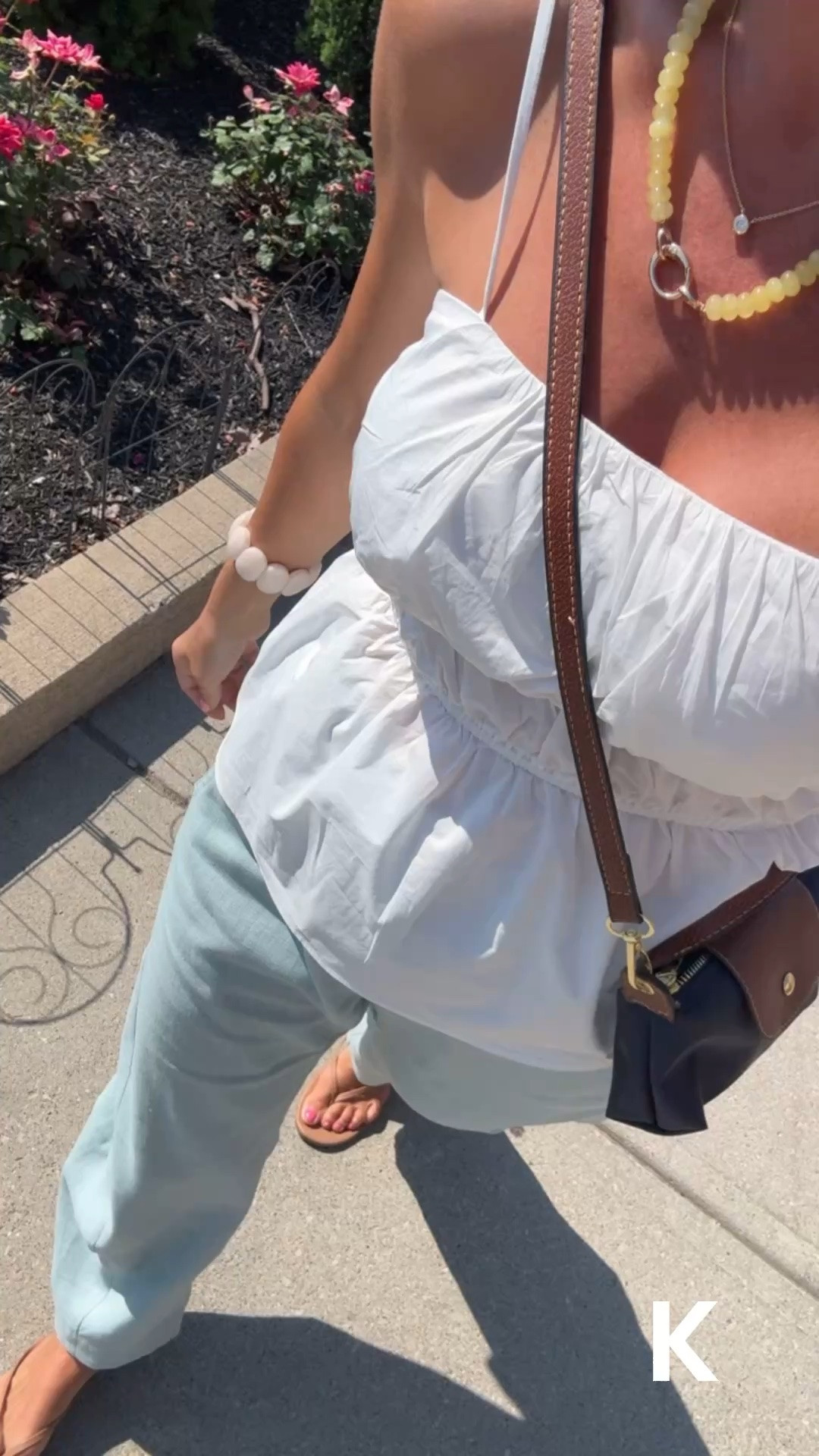 Linen pants and a poplin tank
Summer style. 
Size 2 pants
XS tank

#LTKootd #LTKmomlife #LTKOver40