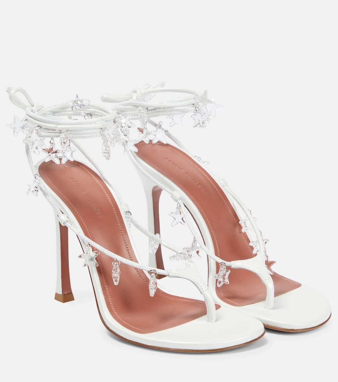 Daryl embellished leather sandals | Mytheresa (INTL)