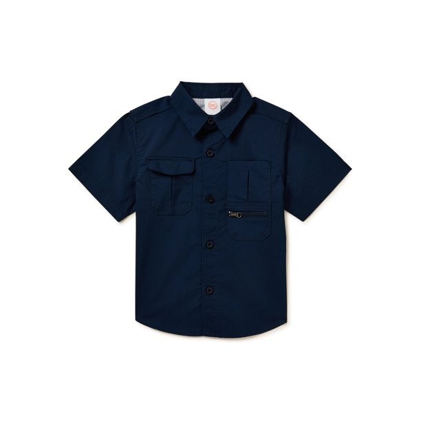 Wonder Nation Toddler Boy Adventure Shirt, Sizes 12M-5T | Walmart (US)