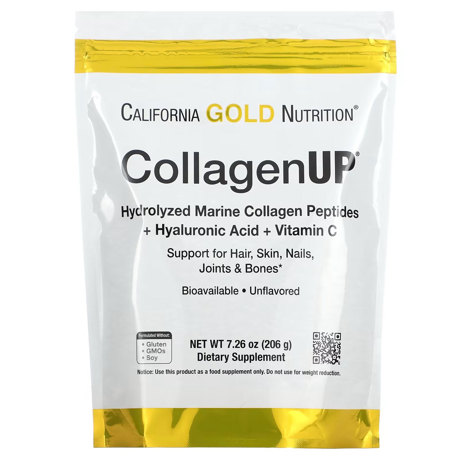 CollagenUP®, Hydrolyzed Marine Collagen Peptides with Hyaluronic Acid and Vitamin C, Unflavored,... | iHerb