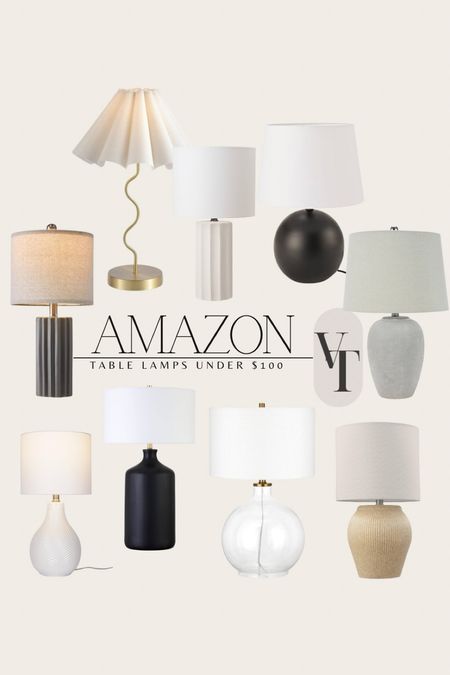 Amazon table lamps under $100! My new glass lamp is also included! 

Amazon home, table lamp, living room, bedroom, home, home decor, lamp, Amazon home decor, Amazon home finds, 

#LTKfindsunder100 #LTKhome