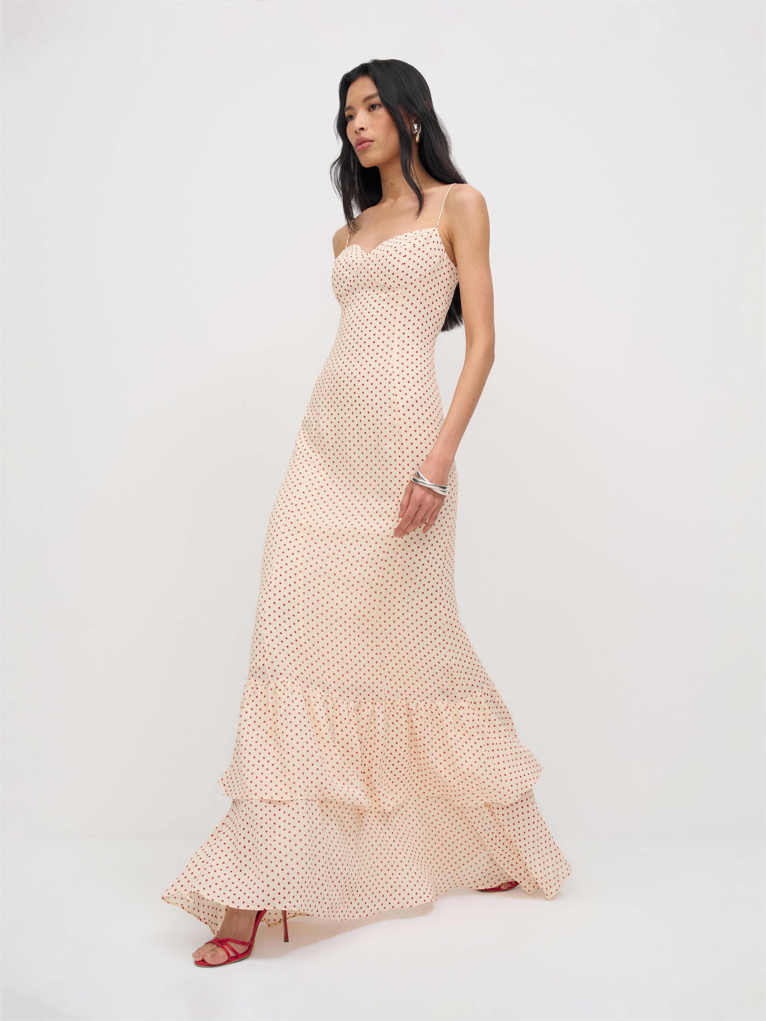 Reformation Fallon Dress Ivory 10 | Reformation (Global)