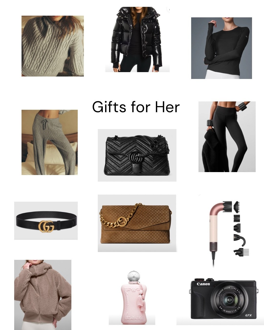 Gifts for her 

#LTKGiftGuide #LTKU