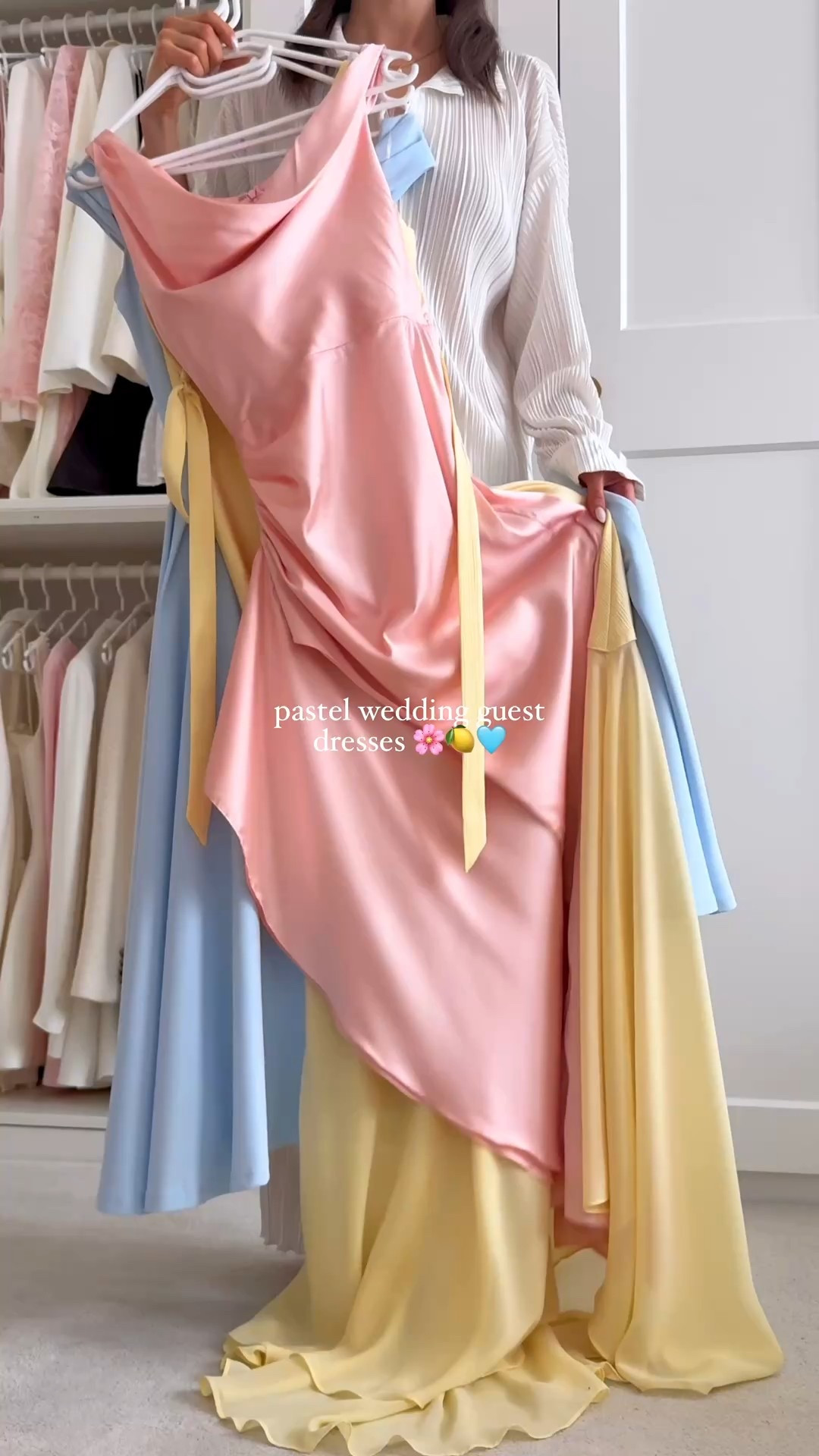 dresses I’d wear as a wedding guest 🤭🌸

these would be perfect for special occasions, wedding guest, garden party, romantic date, summer soirées, prom night, birthday party, formal events…🍰🎀

#summerfashion #weddingguestdress #pinkdress #bluedress #yellowdress #pasteldress #pinterestaesthetic #occasionwear #femininestyle #elegantstyle #romanticdress #outfitinspiration #babyboo #holidaystyle #bridesmaid #softgirl

#LTKWedding #LTKSeasonal #LTKParties