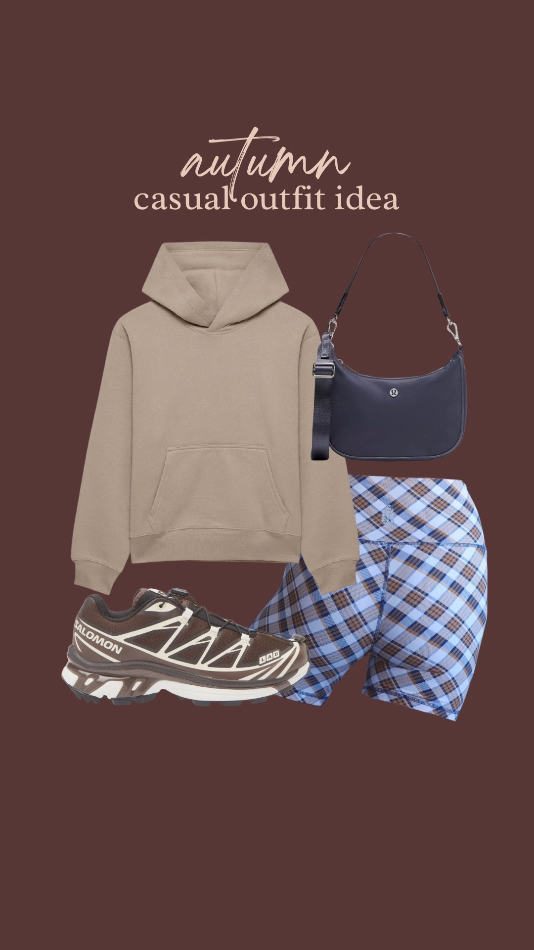 Plaid bike shorts for fall!!
