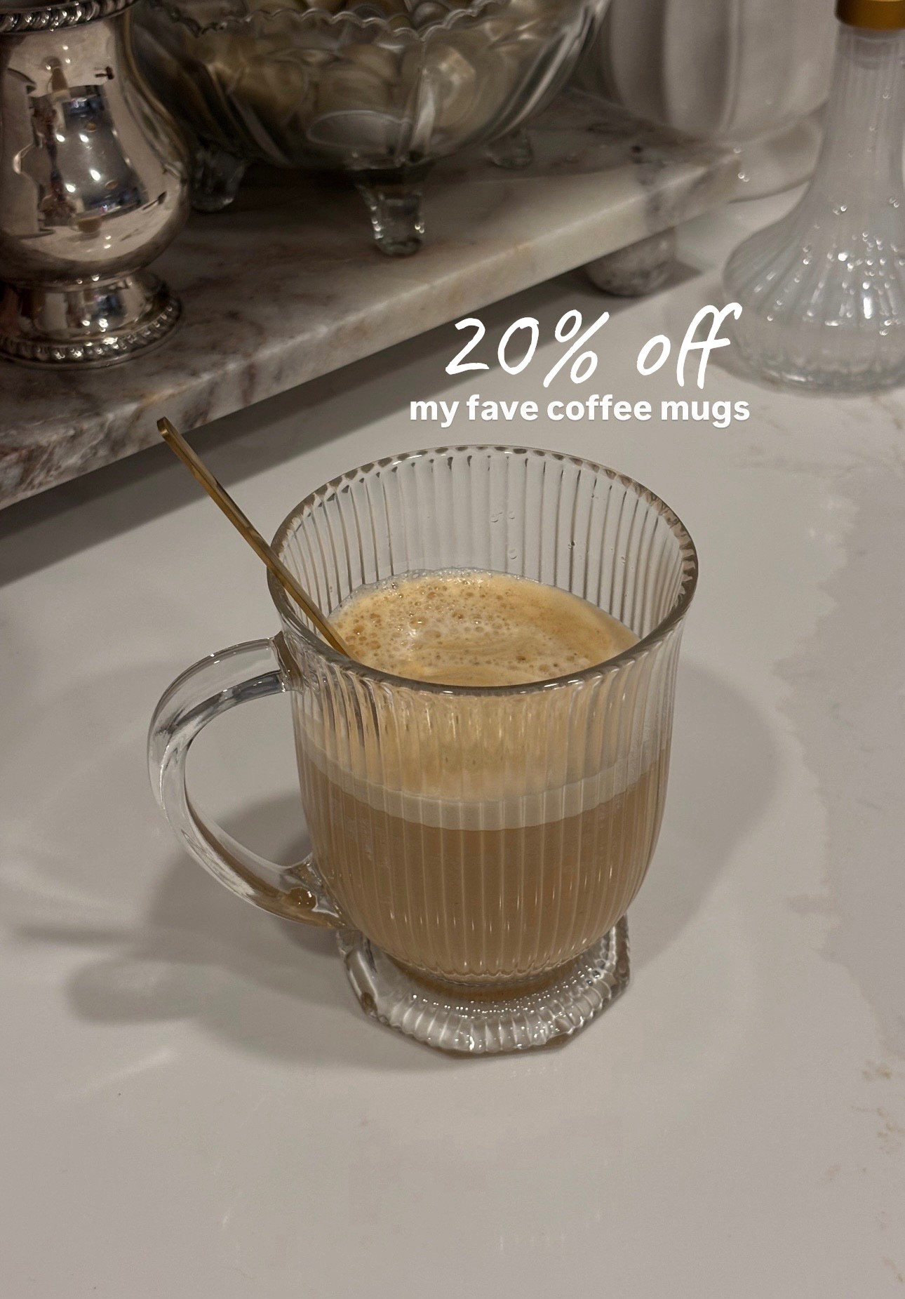 16oz coffee mugs! Love the size and look of these 🤍

20% off now!



Sale alert, discount, Kitchen, home, Amazon, coffee cup, morning routine, sidneymarieduke

#LTKHome #LTKSaleAlert