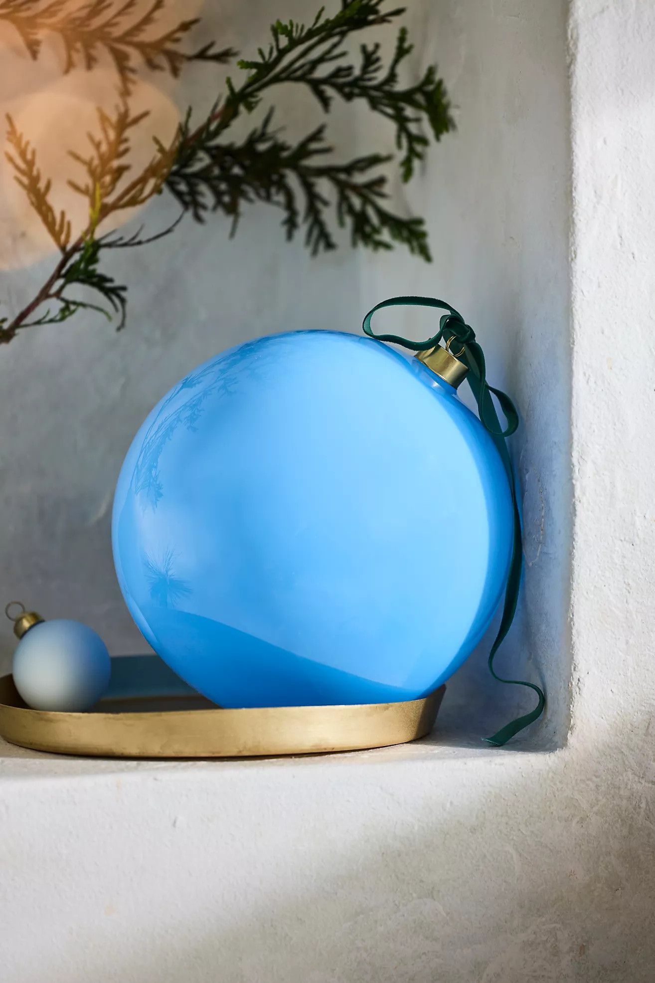 8" Giant Glass Bauble Ornament | Terrain