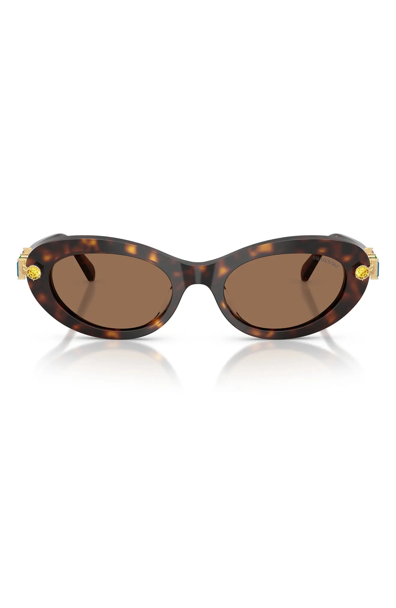 53mm Oval Sunglasses (Women) | Nordstrom | Nordstrom