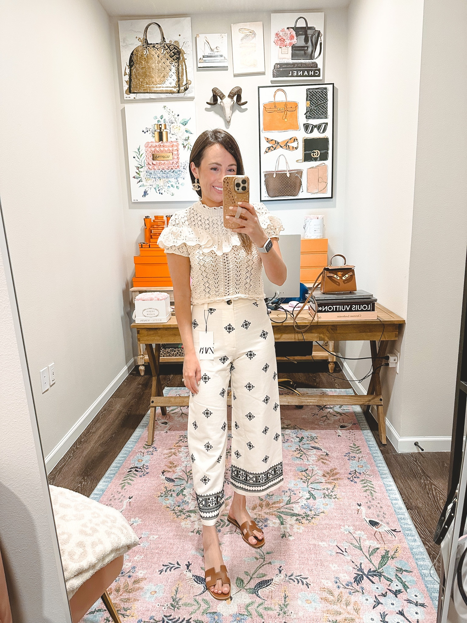 Zara printed pants - size xs



#LTKstyletip #LTKFind #LTKunder100