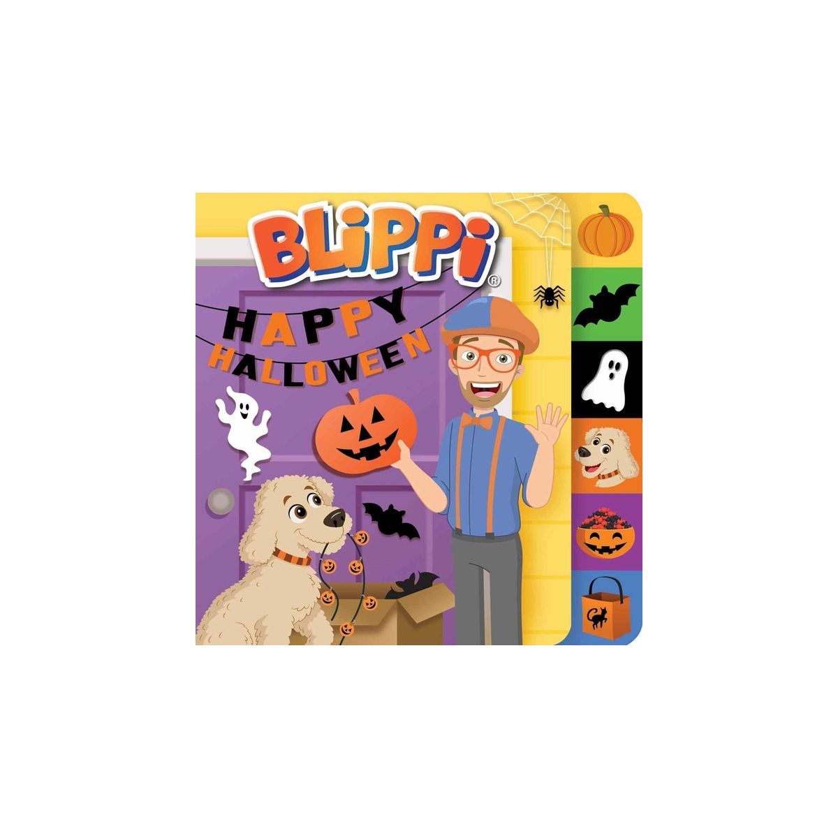 Blippi Mini Tabbed Halloween BB (Board Book) | Target