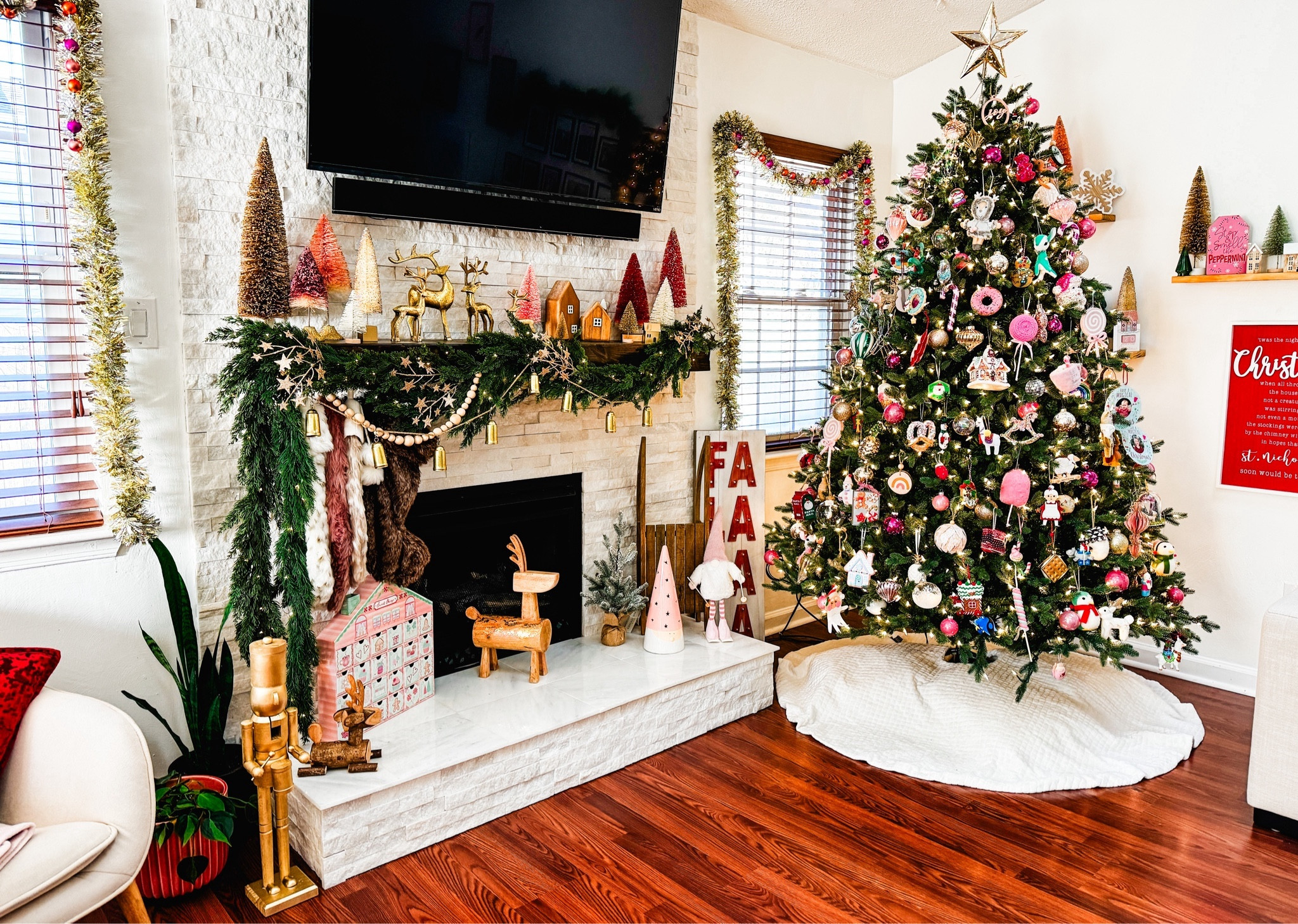 Home Depot Pre Lit Christmas tree