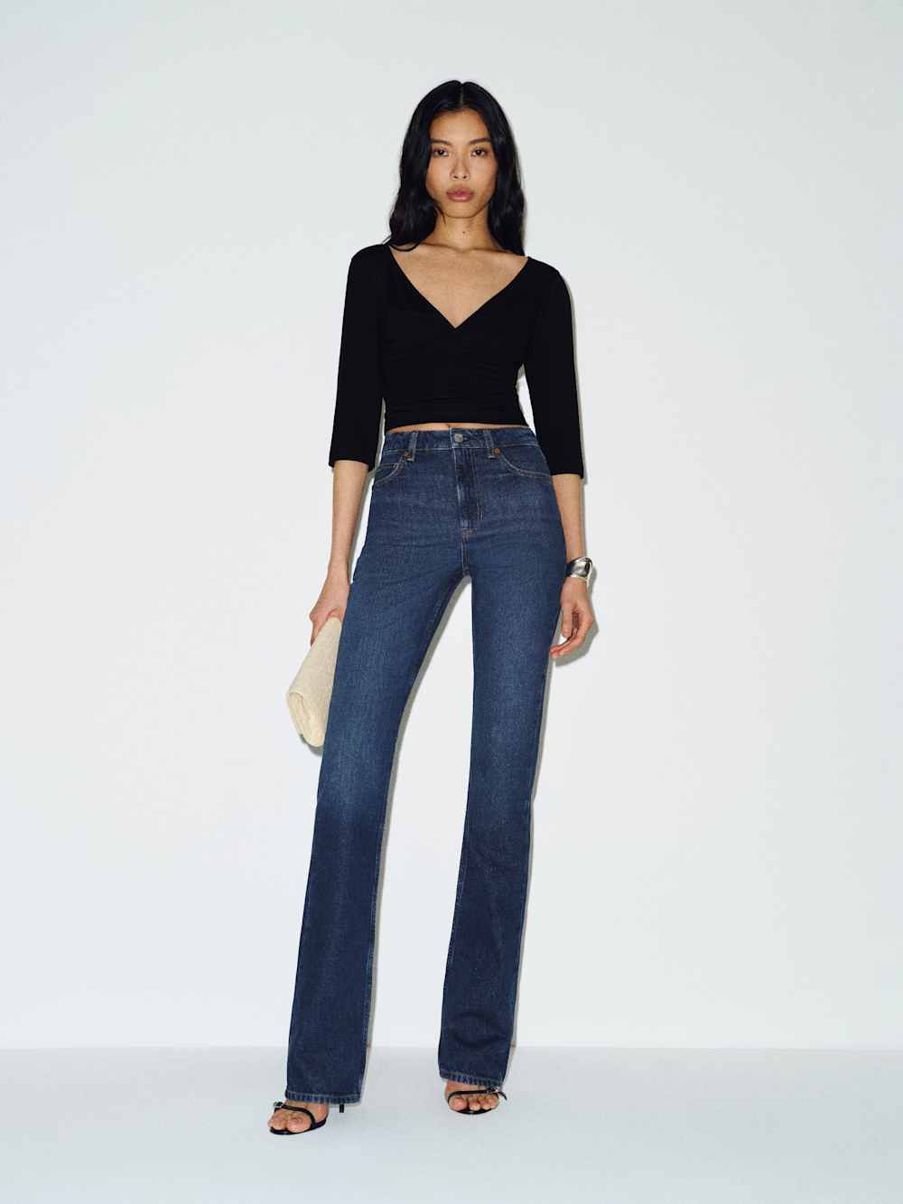 Blair High Rise Baby Bootcut Jeans | Reformation (Global)