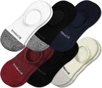Donegal Assorted 6-Pack Cushion No-Show Socks | Nordstrom