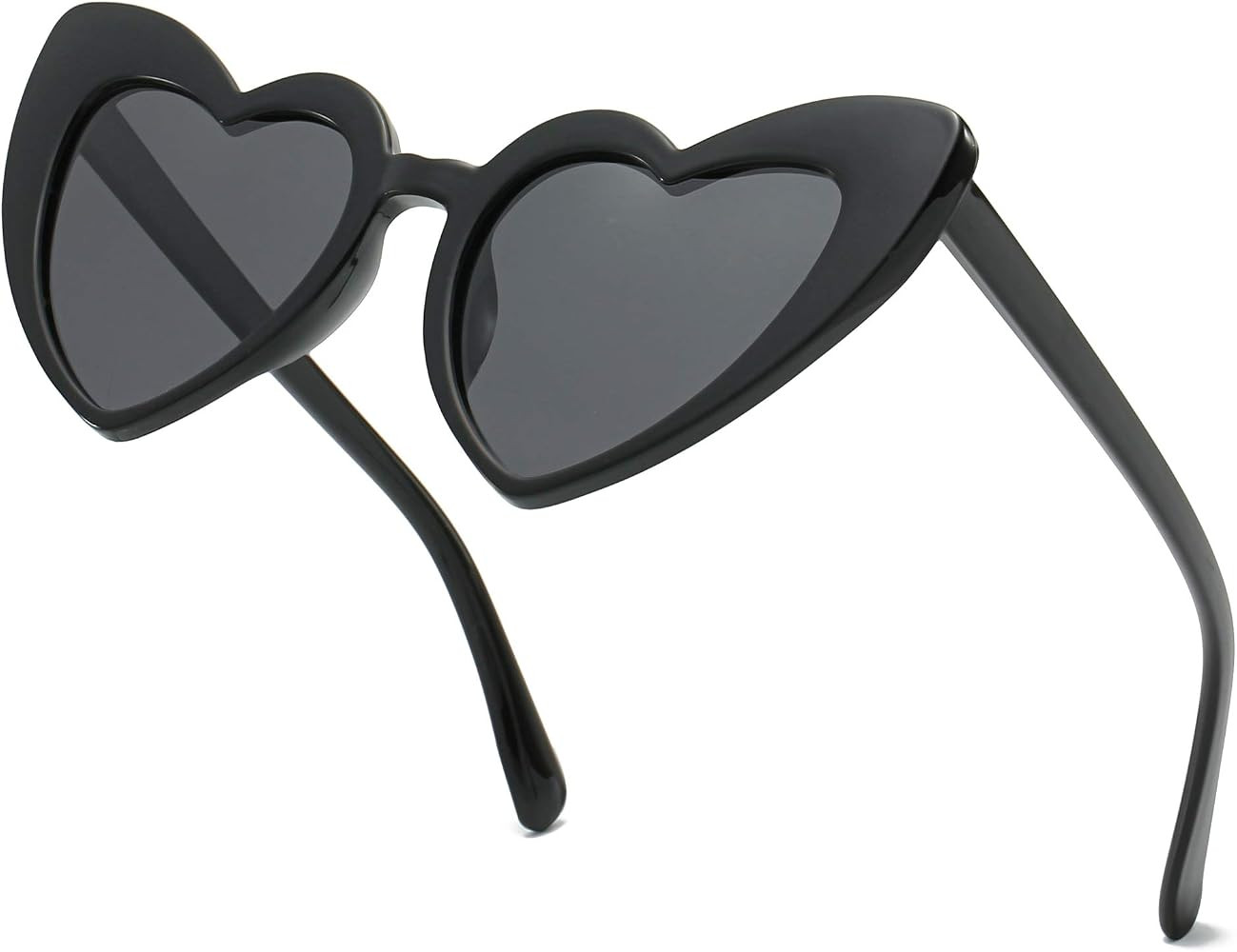 Heart Sunglasse Polarized Vintage Retro Cat Eye Oversized Glasses UV400 Protection | Amazon (US)